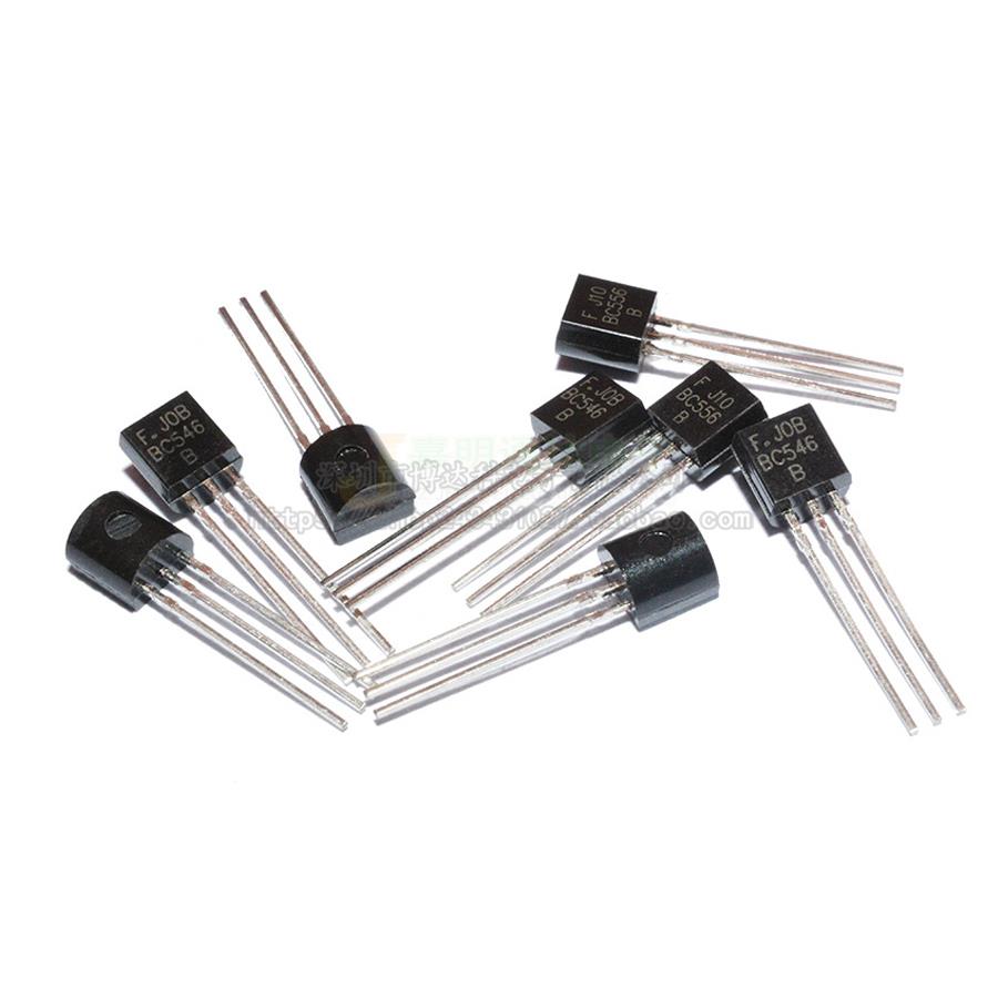 BC546B BC547 BC548 549 550 BC556 BC557 558 559直插三极管TO92