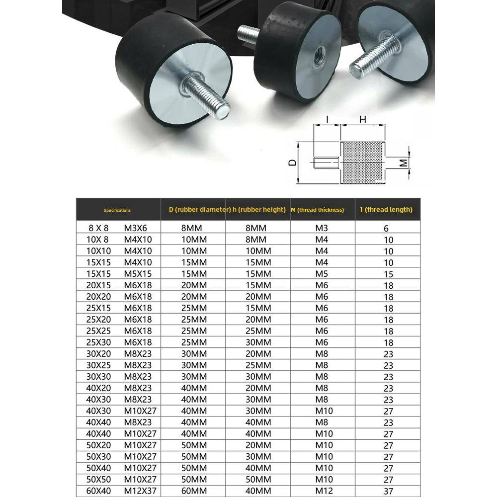 橡胶减振器Vd型圆形缓冲器减振器螺旋减振器减振器垫马达减振器垫