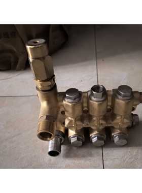 上海酷泓1509铜块15085 箱体 高压清洗机铜头 柱塞杆 配件