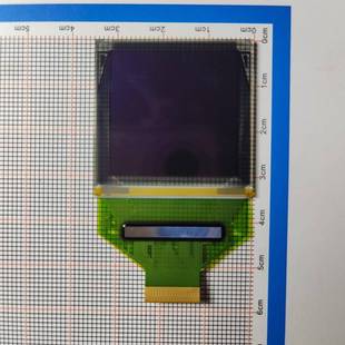 1.5寸彩色OLED裸屏显示屏分辨率128*128 SSD1339U3驱动库存无资料