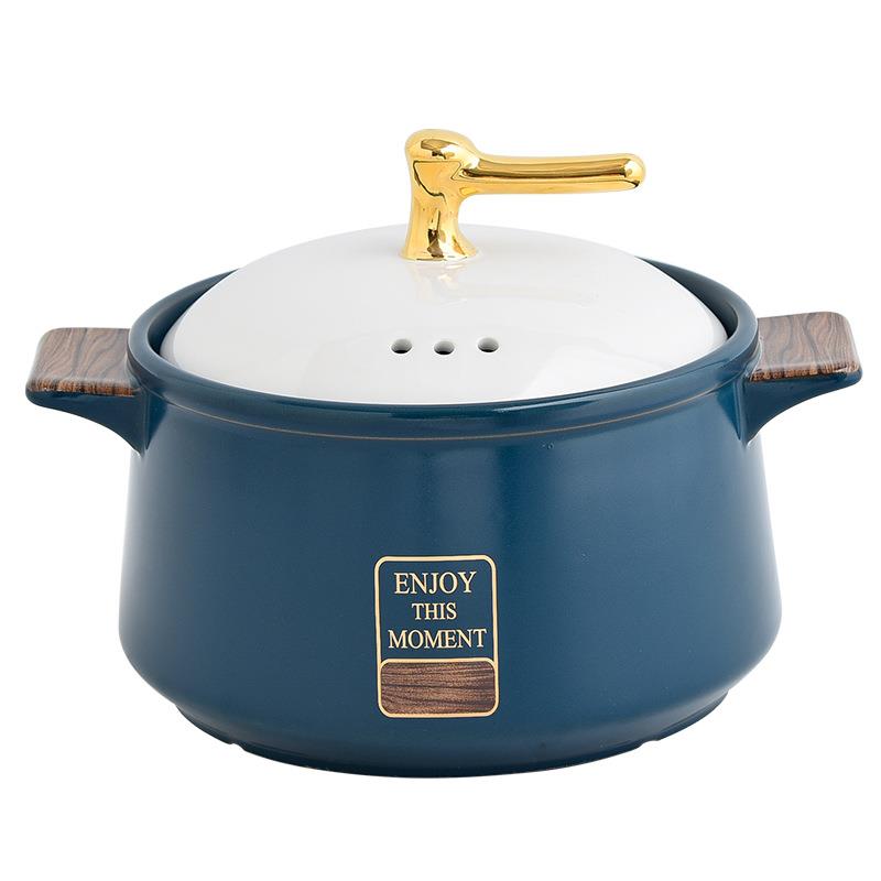 日式砂锅耐高温干烧不裂陶瓷沙锅煲汤炖锅汤煲家用燃气电磁炉专用