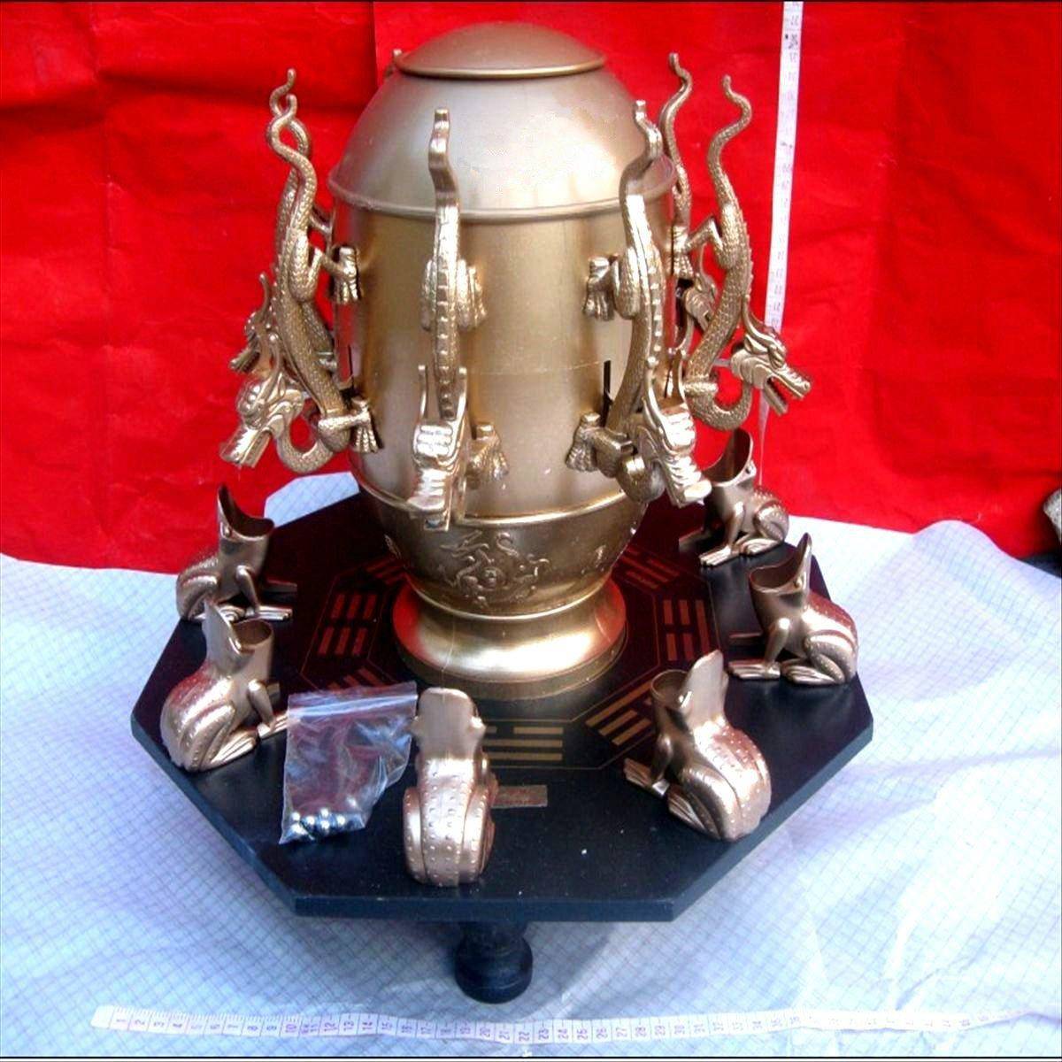 可开票39151地动仪模型 张衡地理历史实验器材 小学科学 精密仪器