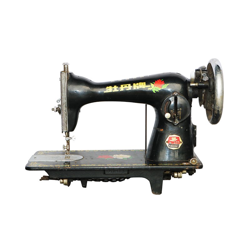 民俗怀旧物件收藏杂项老式台式缝纫机机头家用装饰摆件(不可用)