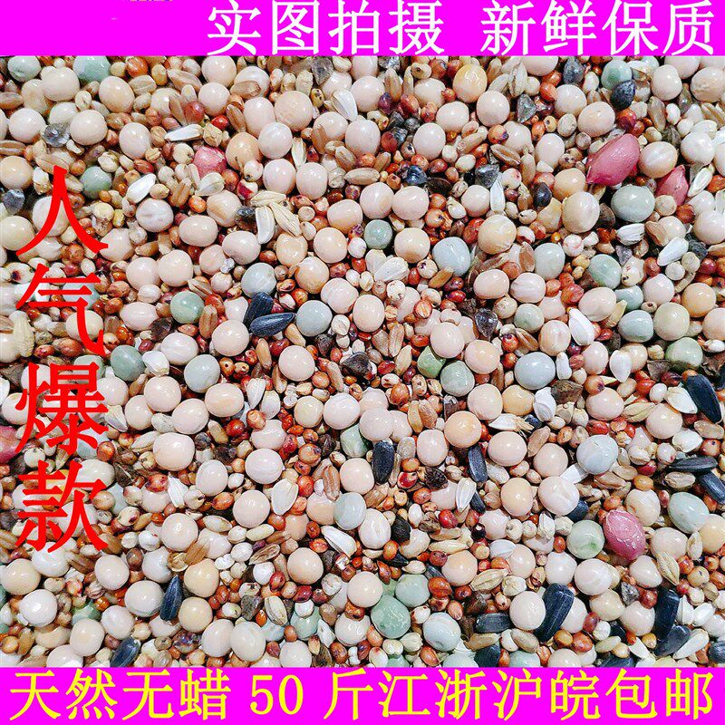 50斤A级无玉米幼鸽鸽粮鸽子粮信鸽观赏鸟食鸽子饲料江浙沪包邮