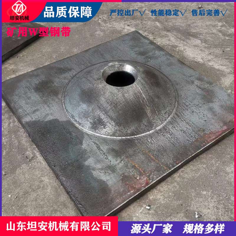 坦安W顶板钢带矿山支护材料材料厚度3-5mm宽度180-320mm