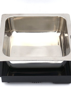 君耀HD320-28火锅电磁炉商用酒店方形大功率嵌入式线控2800W圆形