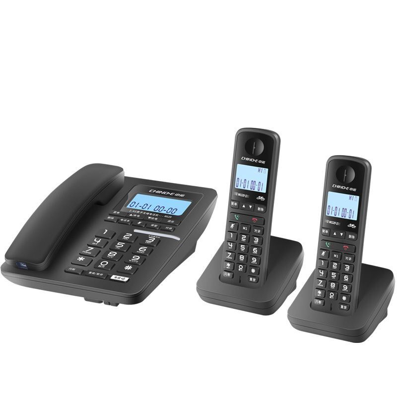 中诺数字无绳电话机无线子母机一拖一拖二字母机座机家用办公老人