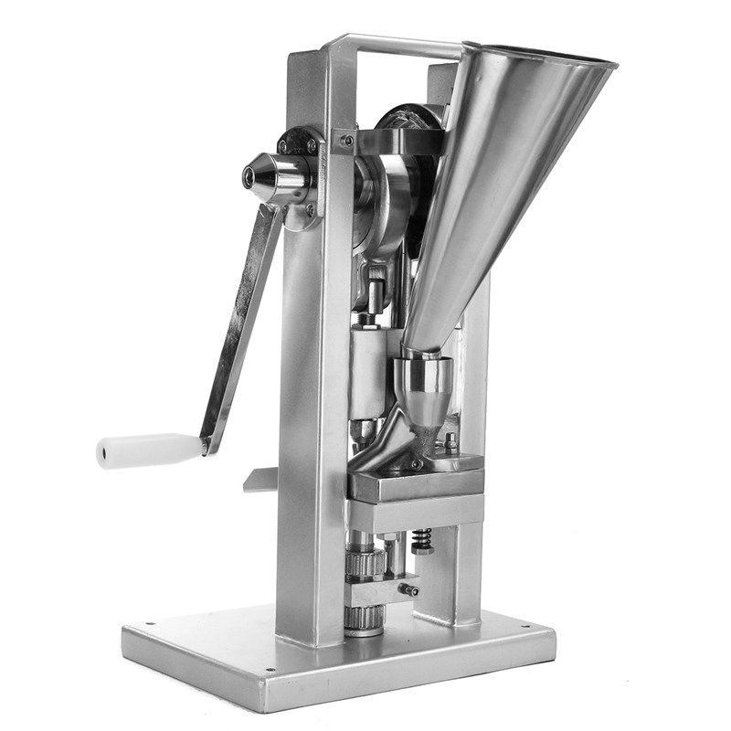 TDP-0单冲压片机手动西药片手摇压片机小型实验室压片机出口设备