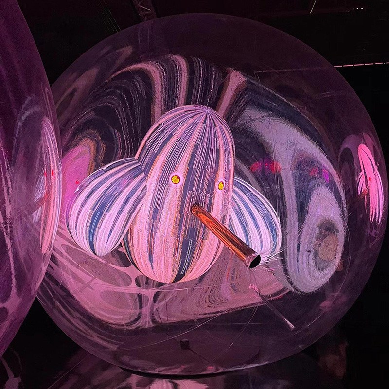 气球博物馆互动艺术摆件广告主题卡G通气模布景装饰大型商场美陈