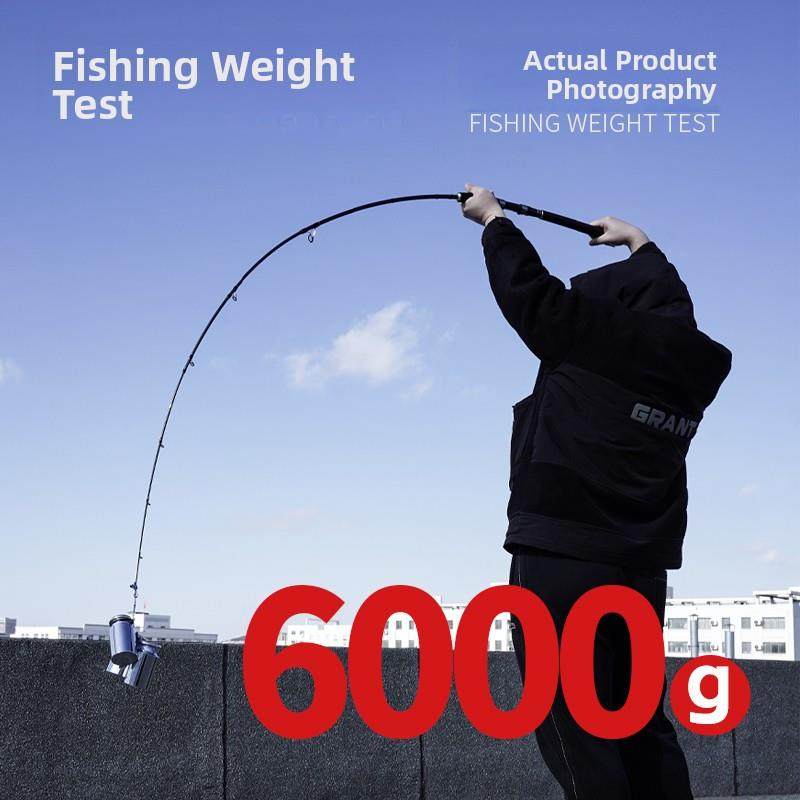 垂钓名优旅行杆黑坑4节便携式大物杆1.98/2.1/2.4/碳长程铸造杆大