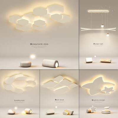 大气客厅灯led吸顶灯简约现代餐厅卧室房间套餐2025新款全屋灯具