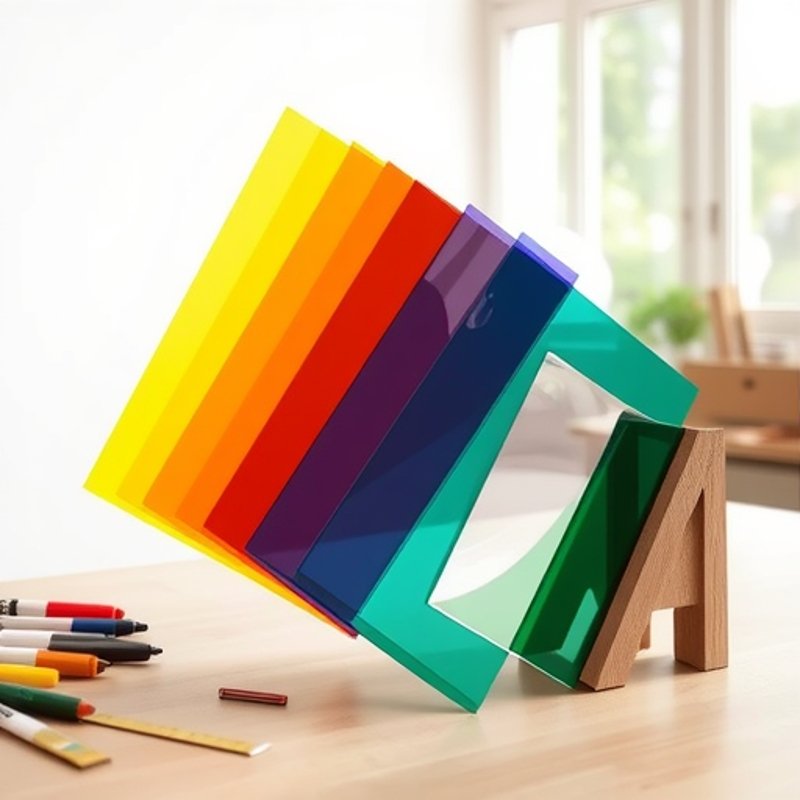 高透明亚克力板亚克力展示盒亚克力槽板画框彩色亚克力展示盒热弯