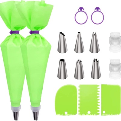 2pcs DIY 11pcs Piping Bags Set For Cake Decoration