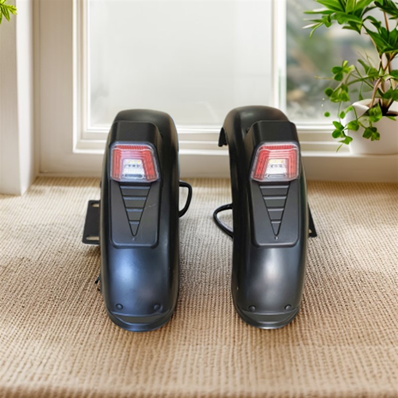 老人代步车电动挡泥板休闲三轮车後轮挡泥瓦老头乐铁泥瓦防水盖瓦