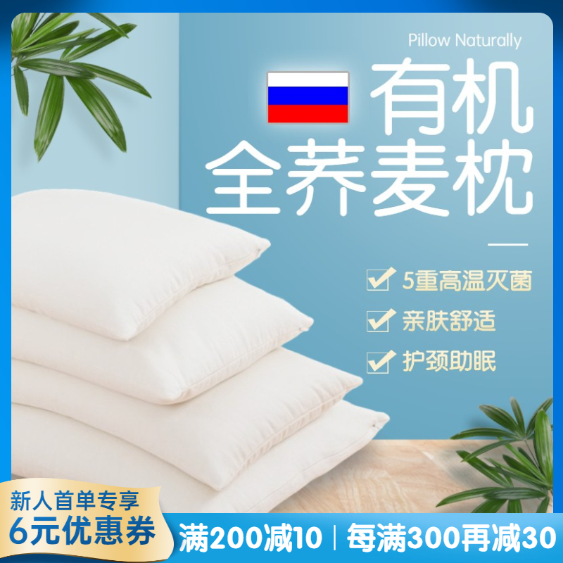 纯荞麦枕头全荞麦壳枕头夏季儿童荞麦皮枕头护颈椎助睡眠颈椎枕芯