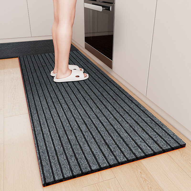 厨房门口防滑防油地垫专用吸水耐脏可裁剪满铺整铺防脏地垫地毯