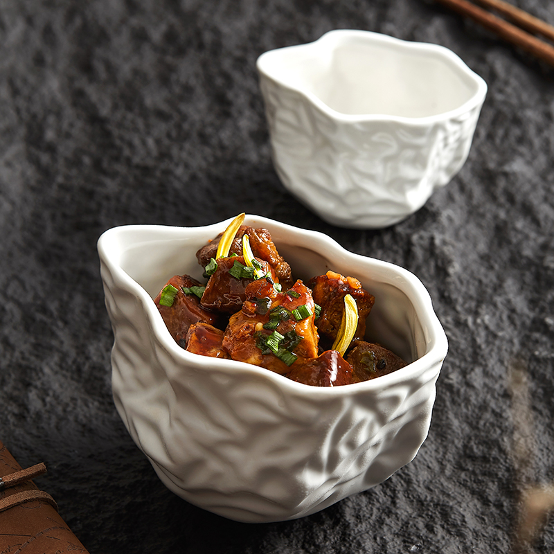 陶瓷咖啡奶杯家用西餐杯牛排酱汁斗酱壶奶盅罐尖嘴杯咖啡器具配套