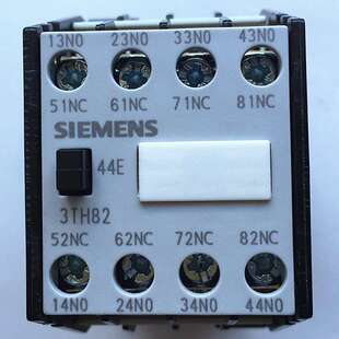 中间继电器 3TH8244-0X 3TH82 44E 4开4闭3TH交流接触器24V220V