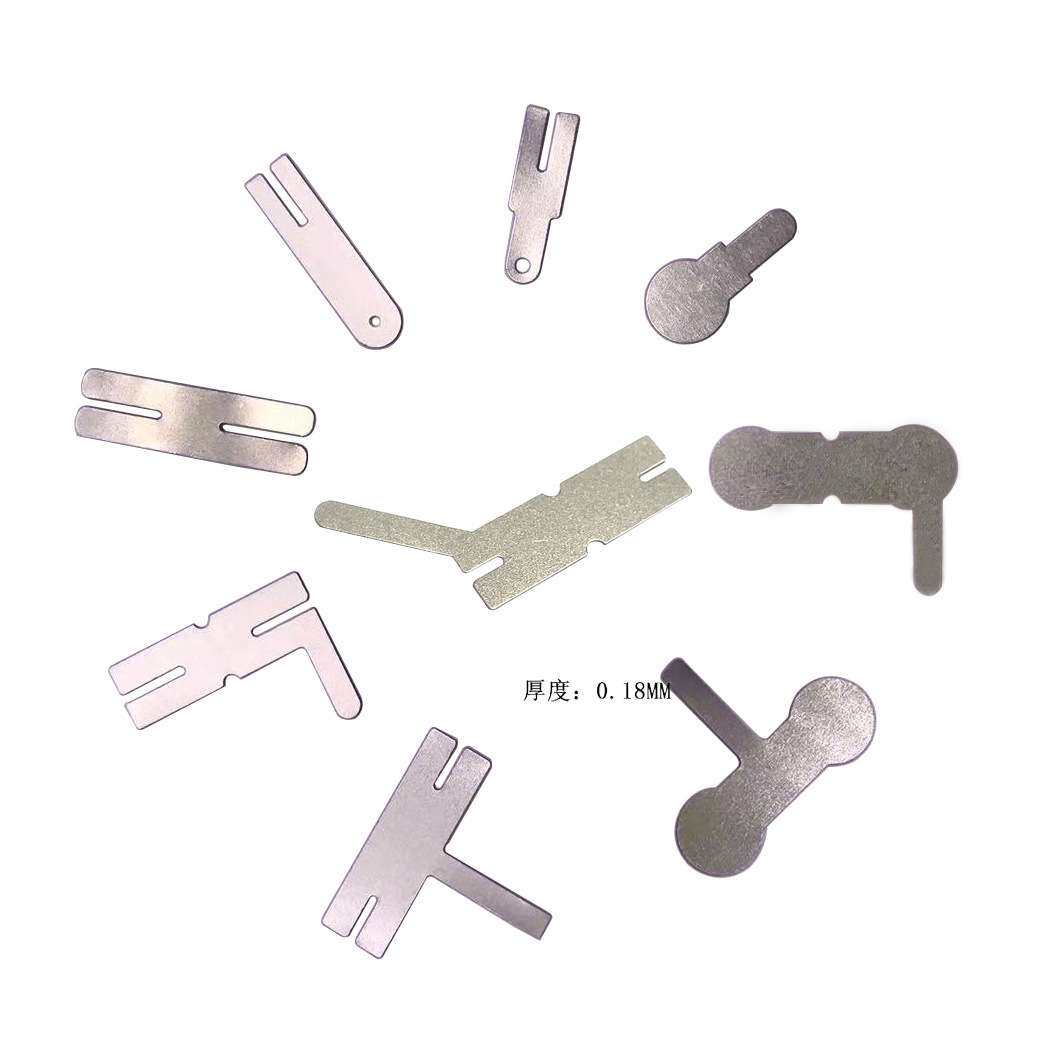 1KG价格异形电池片18650Y型镍片T型连接片L型点焊片电动工具弹片