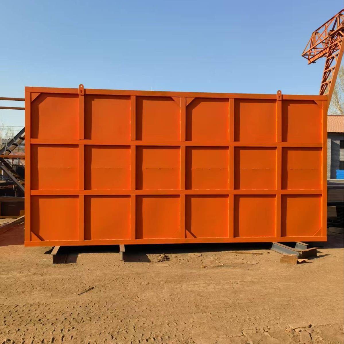 建筑工地用钢结构泥浆箱污水储存沉淀渣土箱钢制工程施工泥浆池