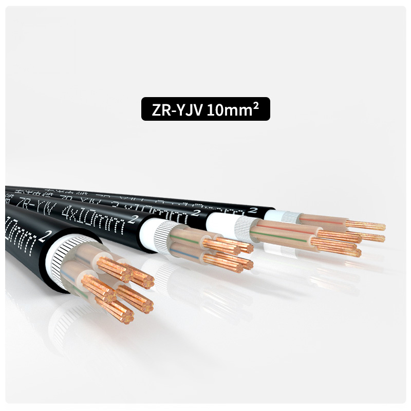 珠江国标铜芯YJV2/3/4/5芯x10/16/25/35平方三相四线工程电力电缆