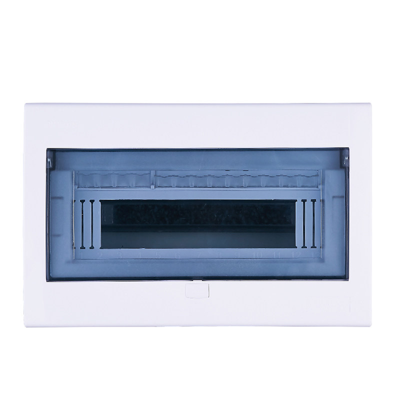 家用配电箱 强电箱 m10位12回路空开箱13暗装盒铁底空气开关盒电