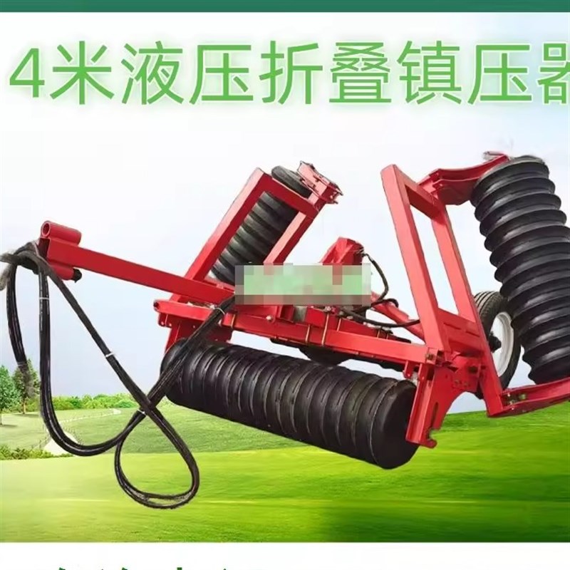 包邮小麦播种机镇压器四轮拖拉机带保墒增压O器压碎土块平整镇压