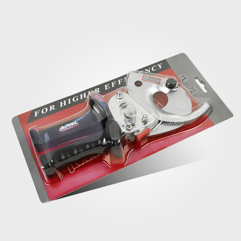 棘轮式线缆剪XLJ-D300/500手动齿轮电缆剪线钳铜Z铝线缆剪刀