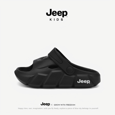 jeep儿童拖鞋2026夏季新款凉拖男童女童中大童防滑软底涉水沙滩鞋