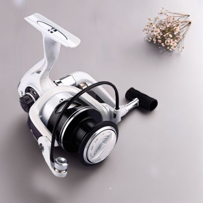 金鲨王5000 7000型全金属头纺车轮渔轮鱼线轮海竿轮路亚海钓轮