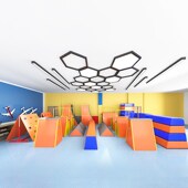 儿童跑酷器材体适能训练器材全感统训练教具跑酷跳箱跑酷墙