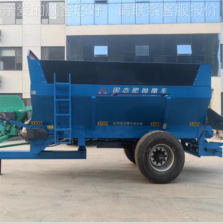 双竖蛟龙粪湿便肥土车黏湿撒家肥干JOX施肥机牛粪清理三轮抛洒车