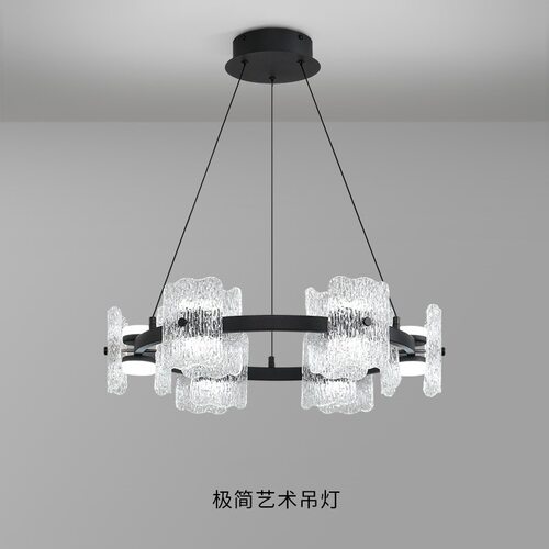 厂家直销家居极简意式客厅吊灯现代简约铁艺餐厅大厅设计师主灯
