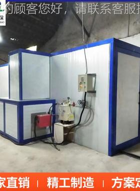 工房业烤箱备塑HTEP-16设燃气喷喷塑高温液化气高温烤箱 高温房