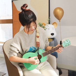 jinhun尤克里里背带免打孔肩带儿童尤克里里专用斜挎背带琴带子