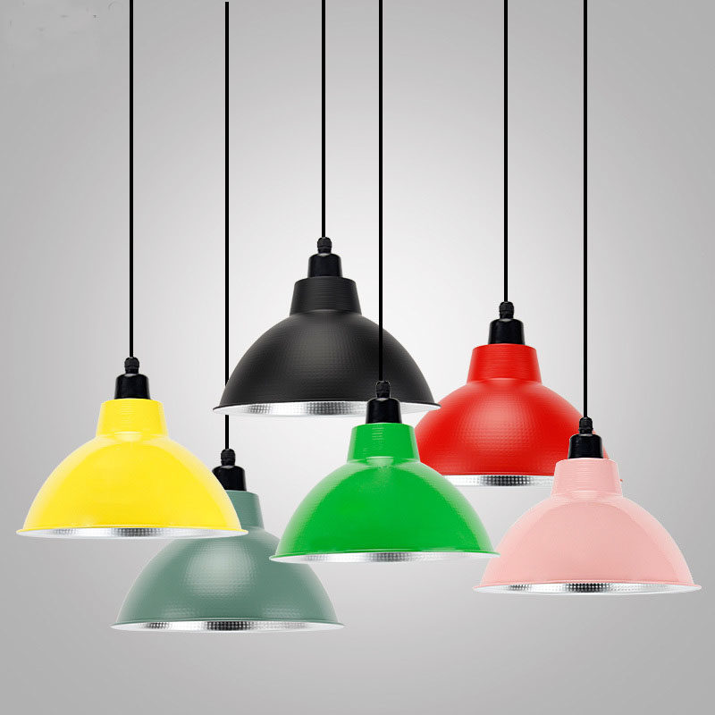 工矿吊灯灯罩外壳现代工业风工厂房车间仓库舞蹈房办公室灯具