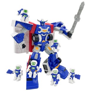 买奇酷咖宝车神飞天战队工程营救大师小将跑车飞变形器人