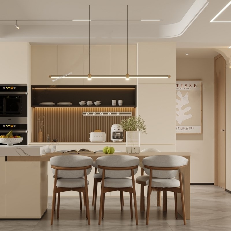 后现代餐厅岛台定制吊灯酒吧吊灯前台书房样板间设计师款吊灯