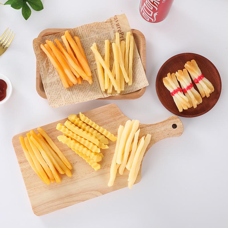 仿真薯条鸡腿道具鸡翅鸡块模型肯德基鸡米花汉堡可乐钥匙扣图片