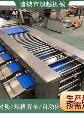 供应柑橘苹果水果自动分选机果蔬大小分拣机分选机果蔬分选机