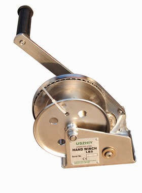 原装智友JC-gC-S不锈钢绞盘自锁式绞车船用卷扬机防锈304手摇葫芦