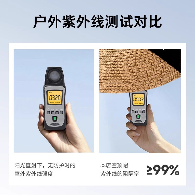 儿童防晒帽夏季草编凉帽大檐薄男女孩空顶发箍草帽亲子宝宝遮阳帽