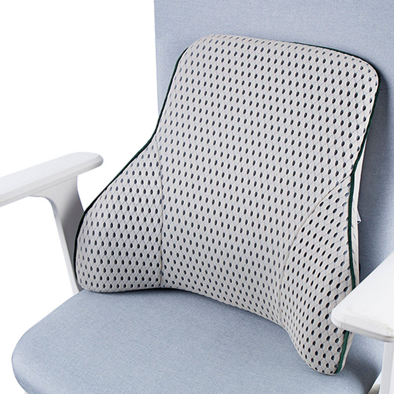 靠垫办公室腰靠久坐护腰靠背垫电动按摩腰枕椅子腰部靠枕座椅腰垫