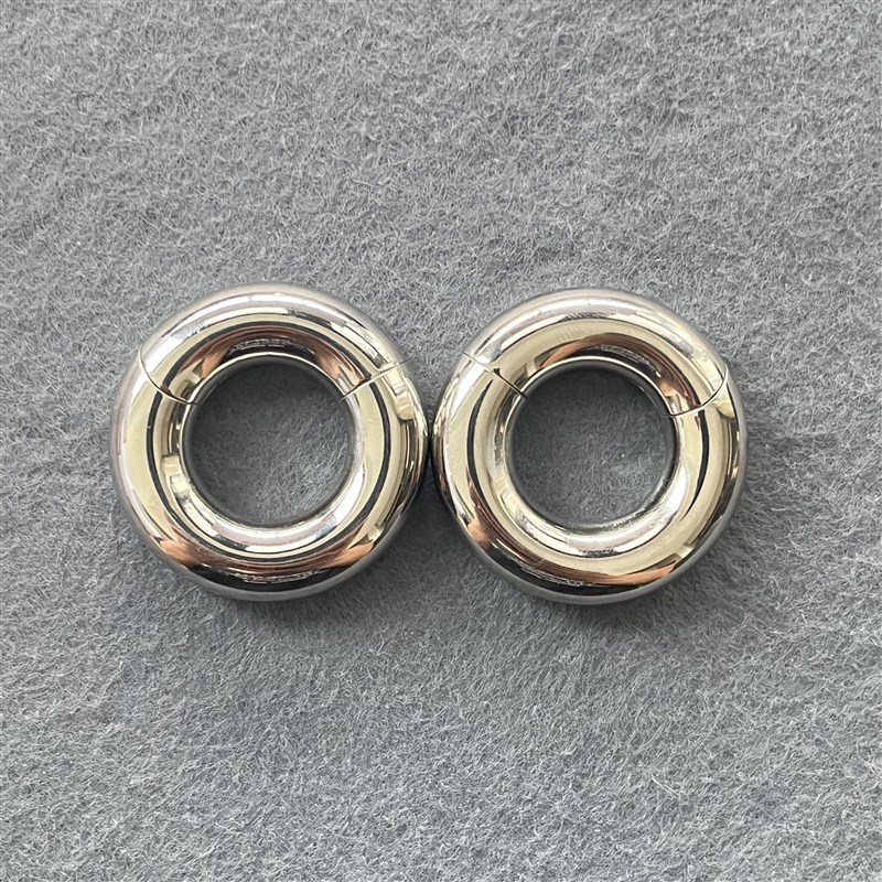 无缝环小内径PA环闭合鼻环钛钢大尺寸穿刺唇环男女耳环男环万能环