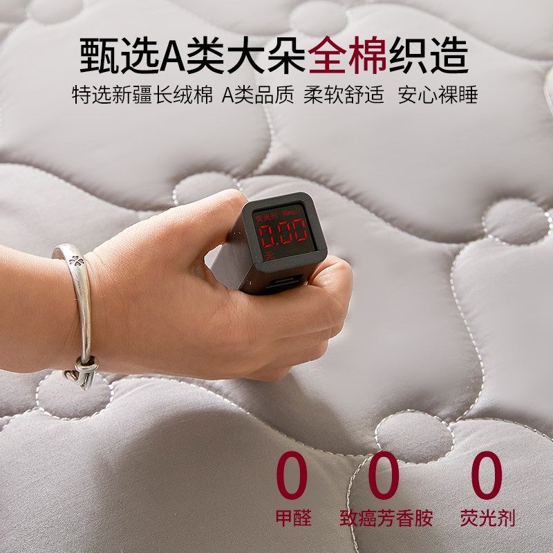 全棉床垫软垫家用1米5x2米地铺睡垫防滑榻榻米床褥垫垫子褥子定制