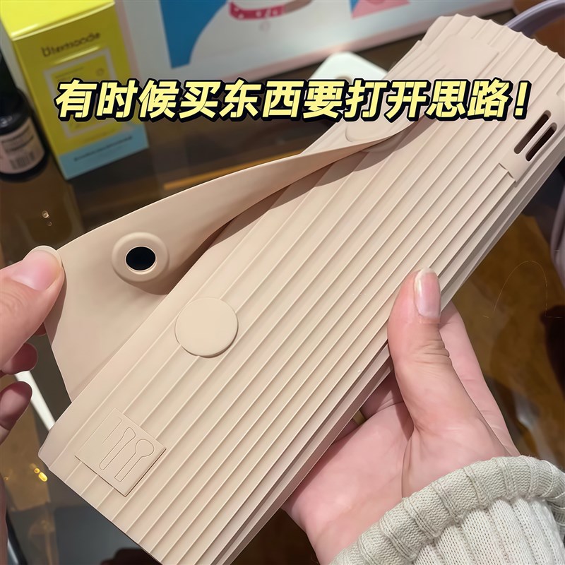 有时候买东西g要打开思路!硅胶化妆刷子收纳包防尘防脏便携工具袋