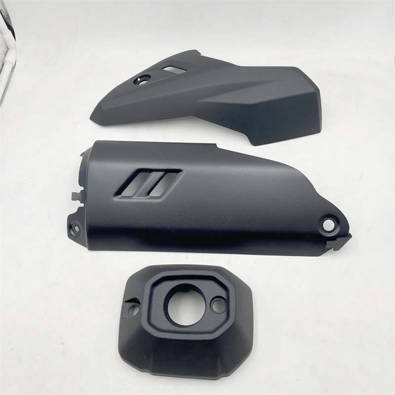 适用UHR150/HJ150T-28踏板车排气管消声器装饰罩防烫板装饰盖