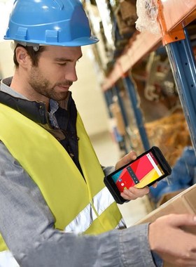 5502手持终端盘点机安卓智能IP67手持终端NFC读卡线数据采集器