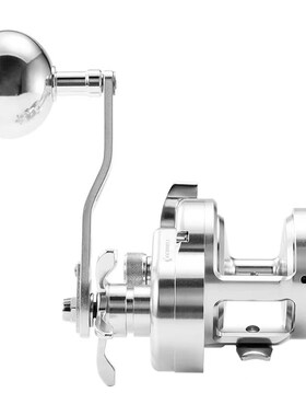 伊酷达魔丸EMB1500慢摇铁板轮高速比船钓轮金属鼓轮左右手