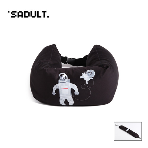 个性u形枕头护脖颈车用颈椎枕办公室午休午睡枕旅行飞机颗粒u型枕